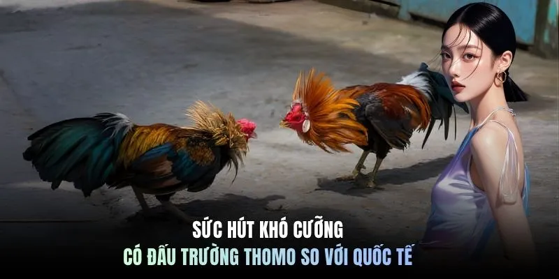 Sức hút khó cưỡng có đấu trường Thomo so với quốc tế